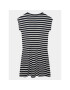 Tommy Hilfiger Rochie de zi Breton KG0KG07185 D Bleumarin Regular Fit - Pled.ro