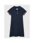 Tommy Hilfiger Rochie de zi Essential KG0KG06266 M Bleumarin Regular Fit - Pled.ro