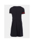 Tommy Hilfiger Rochie de zi Global Stripe Punto KG0KG07365 D Bleumarin Regular Fit - Pled.ro