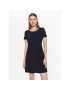 Tommy Hilfiger Rochie de zi Punto Bleumarin Regular Fit - Pled.ro