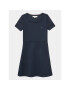 Tommy Hilfiger Rochie de zi Punto KG0KG07192 Bleumarin Regular Fit - Pled.ro