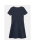 Tommy Hilfiger Rochie de zi Punto KG0KG07192 Bleumarin Regular Fit - Pled.ro