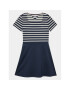 Tommy Hilfiger Rochie de zi Punto KG0KG07192 D Bleumarin Regular Fit - Pled.ro