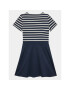 Tommy Hilfiger Rochie de zi Punto KG0KG07192 D Bleumarin Regular Fit - Pled.ro