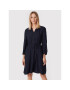 Tommy Hilfiger Rochie de zi Shift WW0WW34490 Bleumarin Relaxed Fit - Pled.ro