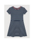 Tommy Hilfiger Rochie de zi Skater KG0KG06035 D Bleumarin Regular Fit - Pled.ro