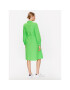 Tommy Hilfiger Rochie tip cămașă 1985 WW0WW39196 Verde Regular Fit - Pled.ro