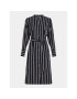 Tommy Hilfiger Rochie tip cămașă Argyle Stripe WW0WW40365 Bleumarin Regular Fit - Pled.ro