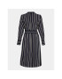 Tommy Hilfiger Rochie tip cămașă Argyle Stripe WW0WW40365 Bleumarin Regular Fit - Pled.ro