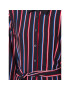 Tommy Hilfiger Rochie tip cămașă Vis Stripe WW0WW37114 Bleumarin Regular Fit - Pled.ro