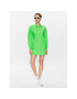 Tommy Hilfiger Rochie tip cămașă WW0WW37976 Verde Regular Fit - Pled.ro