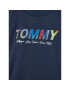 Tommy Hilfiger Rochie tricotată Multi Shine Print KG0KG06124 D Bleumarin Regular Fit - Pled.ro