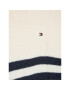 Tommy Hilfiger Rochie tricotată Prep Stripe KG0KG06883 D Écru Relaxed Fit - Pled.ro