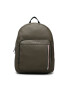 Tommy Hilfiger Rucsac Th Pique Pu Backpack AM0AM11317 Kaki - Pled.ro