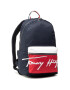 Tommy Hilfiger Rucsac Th Signature Backpack AM0AM07378 Bleumarin - Pled.ro