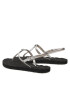 Tommy Hilfiger Sandale Classy Flip Flop FW0FW05823 Argintiu - Pled.ro