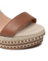 Tommy Hilfiger Sandale Elevated Signature Wedge Sandal FW0FW06296 Maro - Pled.ro