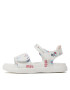 Tommy Hilfiger Sandale Fantasy Velcro Sandal T1A2-32753-1355 S Alb - Pled.ro