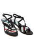 Tommy Hilfiger Sandale Feminine Strappy Heel Sandal FW0FW06479 Negru - Pled.ro