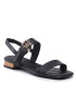 Tommy Hilfiger Sandale Hardware Flat Sandal FW0FW07094 Negru - Pled.ro