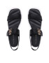 Tommy Hilfiger Sandale Hardware Flat Sandal FW0FW07094 Negru - Pled.ro