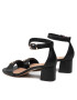 Tommy Hilfiger Sandale Hardware Mid Heel Sandal FW0FW06300 Negru - Pled.ro