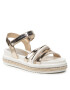 Tommy Hilfiger Sandale Platform Velcro Sandal Platform T3A2-32177-0567 M Auriu - Pled.ro