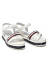 Tommy Hilfiger Sandale Platform Velcro Sandal T3A2-32176-0567 M Alb - Pled.ro