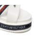 Tommy Hilfiger Sandale Platform Velcro Sandal T3A2-32176-0567 M Alb - Pled.ro