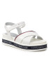 Tommy Hilfiger Sandale Platform Velcro Sandal T3A2-32178-0774 M Alb - Pled.ro