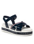 Tommy Hilfiger Sandale Platform Velcro Sandal T3A2-32178-0774 M Bleumarin - Pled.ro