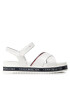 Tommy Hilfiger Sandale Platform Velcro Sandal T3A2-32178-0774 S Alb - Pled.ro