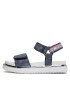 Tommy Hilfiger Sandale Platform Velcro Sandal T3A2-32760-0568 M Bleumarin - Pled.ro