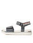 Tommy Hilfiger Sandale Platform Velcro Sandal T3A2-32760-0568 S Bleumarin - Pled.ro