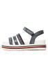 Tommy Hilfiger Sandale Platform Velcro Sandal T3A2-32763-0568 M Bleumarin - Pled.ro