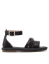 Tommy Hilfiger Sandale Sandal T3A2-32173-0371 M Negru - Pled.ro