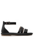 Tommy Hilfiger Sandale Sandal T3A2-32173-0371 S Negru - Pled.ro