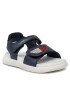 Tommy Hilfiger Sandale Strass Heart Velcro Sandal T1A2-32752-1367 S Bleumarin - Pled.ro