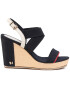 Tommy Hilfiger Sandale Th Basic Hardware High Wedge FW0FW04946 Bleumarin - Pled.ro