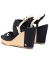 Tommy Hilfiger Sandale Th Basic Hardware High Wedge FW0FW04946 Bleumarin - Pled.ro