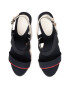 Tommy Hilfiger Sandale Th Basic Hardware High Wedge FW0FW04946 Bleumarin - Pled.ro