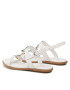 Tommy Hilfiger Sandale Th Flat Sandal FW0FW07068 Alb - Pled.ro