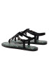 Tommy Hilfiger Sandale Th Geo Print Flat Sandal FW0FW06229 Negru - Pled.ro