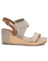 Tommy Hilfiger Sandale Th Hardware Basic Mid Wedge FW0FW04730 Gri - Pled.ro