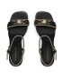 Tommy Hilfiger Sandale Th Hardware Heeled Sandal FW0FW07796 Negru - Pled.ro