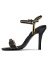 Tommy Hilfiger Sandale Th Hardware Heeled Sandal FW0FW07796 Negru - Pled.ro