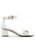 Tommy Hilfiger Sandale Th Hardware Mid Heel Sandal FW0FW06300 Alb - Pled.ro