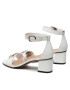 Tommy Hilfiger Sandale Th Hardware Mid Heel Sandal FW0FW06300 Alb - Pled.ro