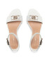 Tommy Hilfiger Sandale Th Hardware Mid Heel Sandal FW0FW06300 Alb - Pled.ro