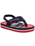 Tommy Hilfiger Sandale Varsity Print Flip Flop T1B2-30745-0058 Bleumarin - Pled.ro